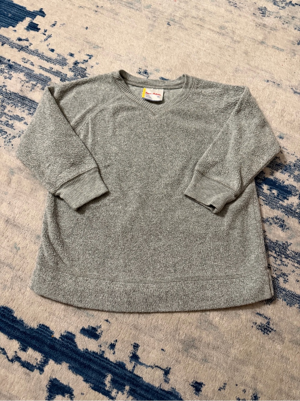 Vintage Hanna Andersson Vneck Sweatshirt Size 4 Made in USA
